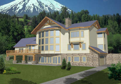 Craftsman House Plan #039-00315 Elevation Photo