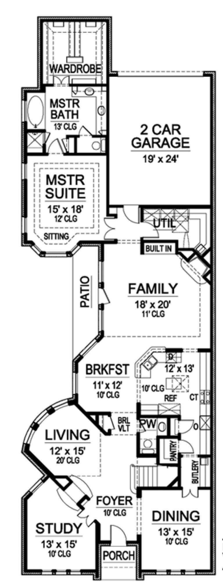 House Plan House Plan #16453 Drawing 1
