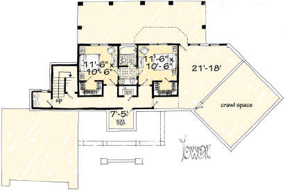 House Plan House Plan #16455 Drawing 2