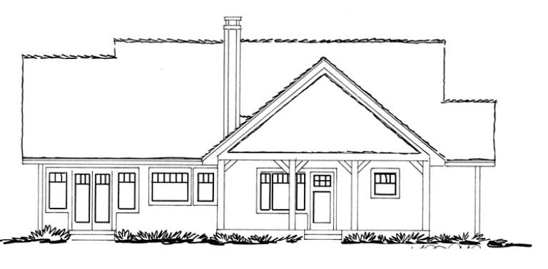 Cabin House Plan #1907-00004 Additional Photo