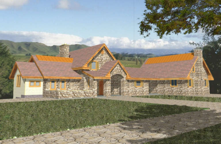 House Plan House Plan #1646 Front Elevation