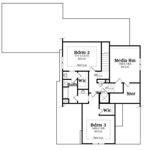 Second Floor for House Plan #009-00226