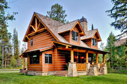 Cabin House Plan #1907-00005 Build Photo
