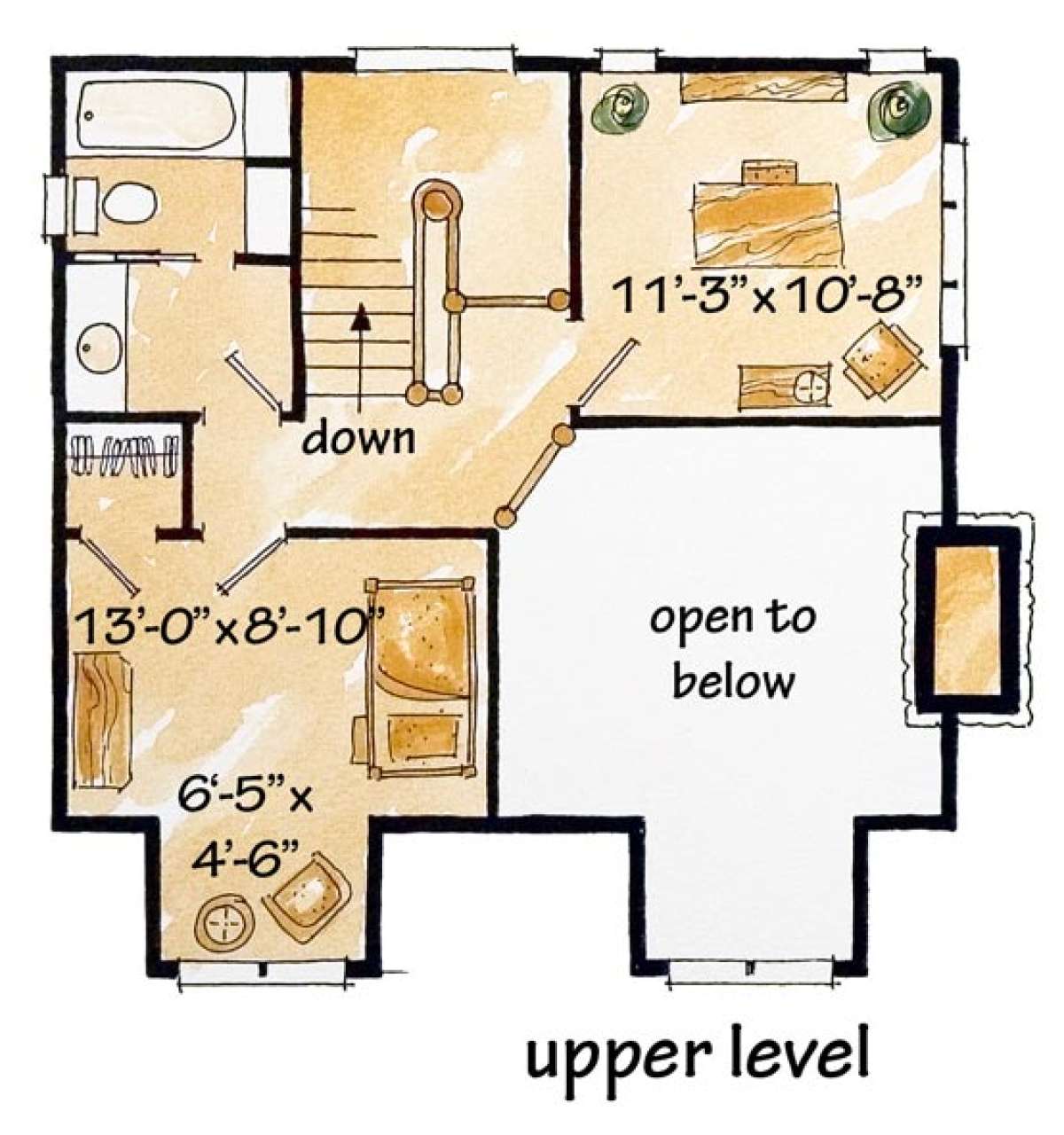Floorplan 2 for House Plan #1907-00005