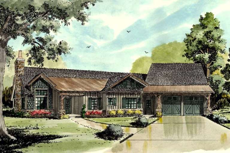 House Plan House Plan #16465 Front Elevation