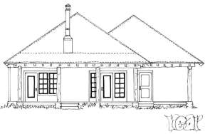 Cottage House Plan #1907-00009 Elevation Photo