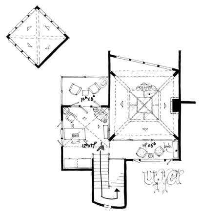 Floorplan 2 for House Plan #1907-00011