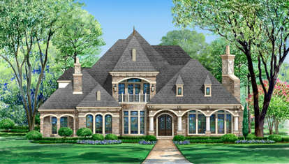 House Plan House Plan #16472 Front Elevation