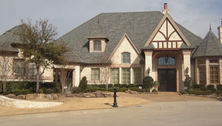 Luxury House Plan #5445-00145 Elevation Photo