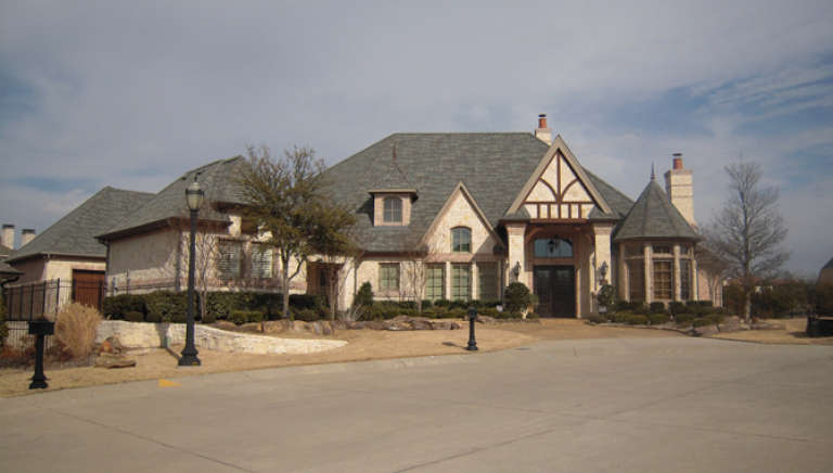 Luxury House Plan #5445-00145 Elevation Photo
