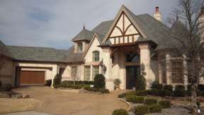 Luxury House Plan #5445-00145 Elevation Photo