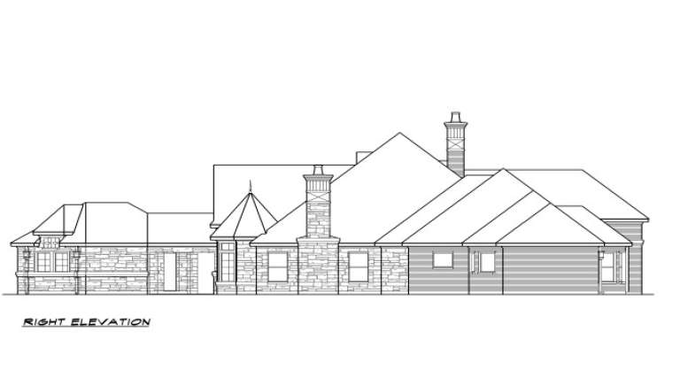 Luxury House Plan #5445-00145 Additional Photo