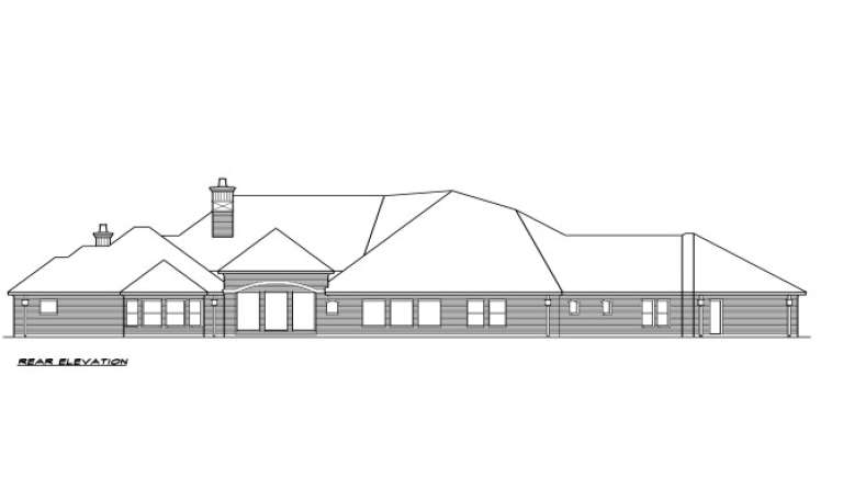 Luxury House Plan #5445-00145 Additional Photo