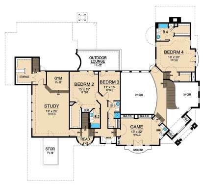 House Plan House Plan #16479 Drawing 2