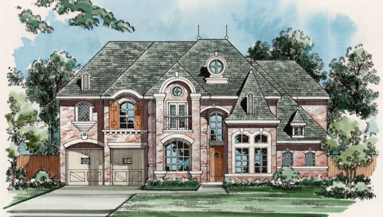 House Plan House Plan #16483 Front Elevation