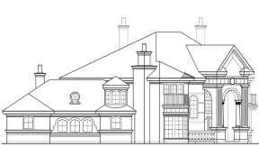 Luxury House Plan #5445-00153 Additional Photo
