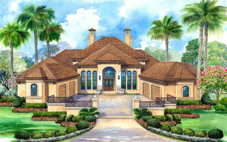 House Plan House Plan #16488 Front Elevation 