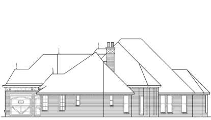 European House Plan #5445-00158 Additional Photo