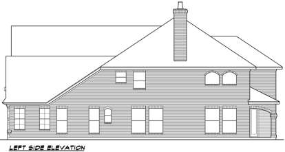 European House Plan #5445-00164 Additional Photo