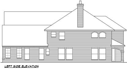 European House Plan #5445-00165 Additional Photo