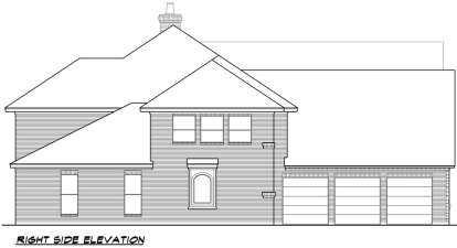 European House Plan #5445-00165 Additional Photo