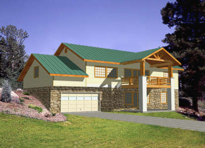 Northwest House Plan #039-00320 Elevation Photo