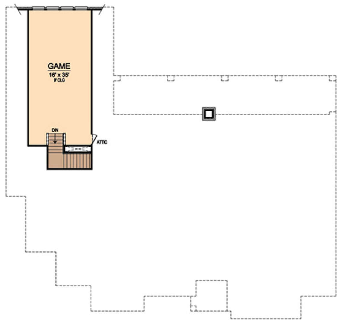Floorplan 2 for House Plan #5445-00170