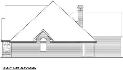 European House Plan #5445-00170 Additional Photo