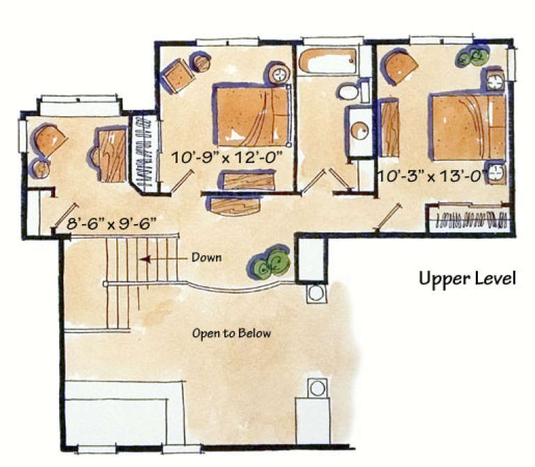 House Plan House Plan #16504 Drawing 2
