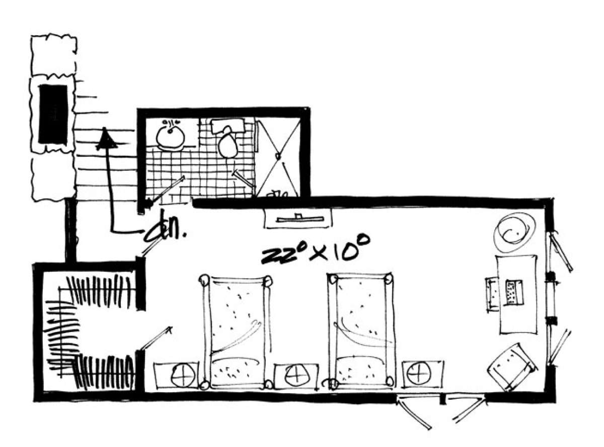 Floorplan 2 for House Plan #1907-00013