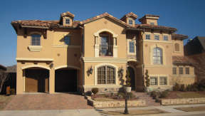 Luxury House Plan #5445-00172 Elevation Photo