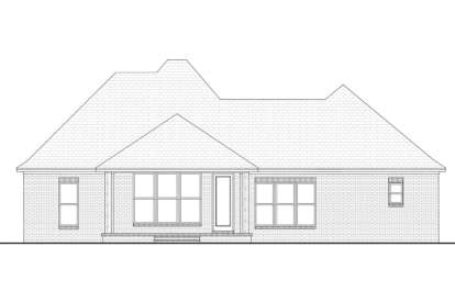 Country House Plan #041-00090 Elevation Photo