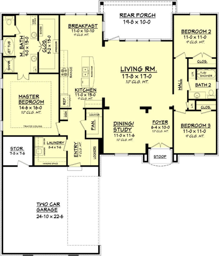House Plan House Plan #16508 Drawing 1