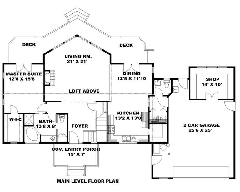 House Plan House Plan #1651 Drawing 1