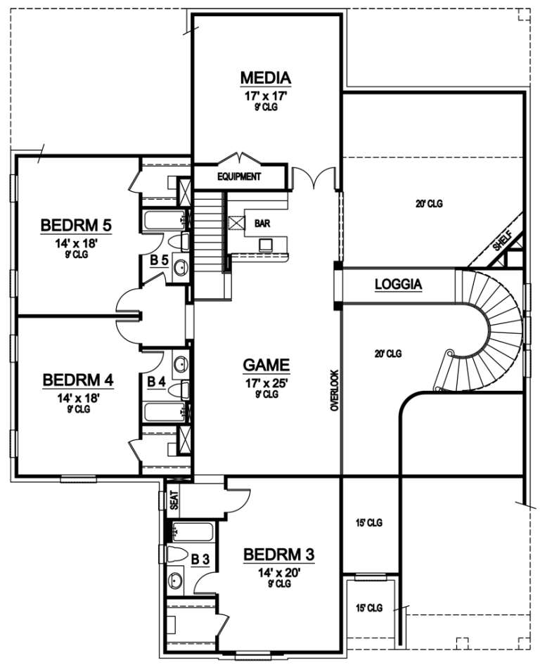 House Plan House Plan #16510 Drawing 2