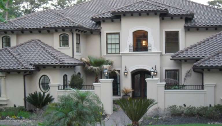 Luxury House Plan #5445-00177 Elevation Photo