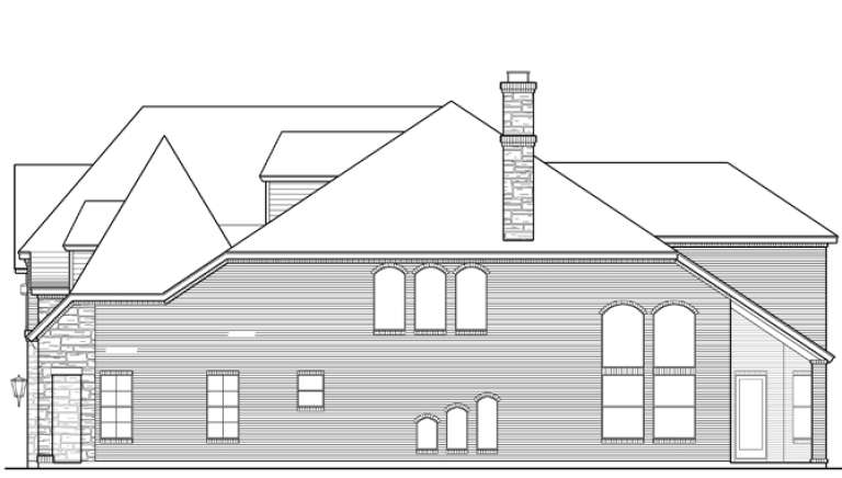 European House Plan #5445-00179 Additional Photo