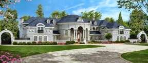 Luxury House Plan #5445-00188 Elevation Photo
