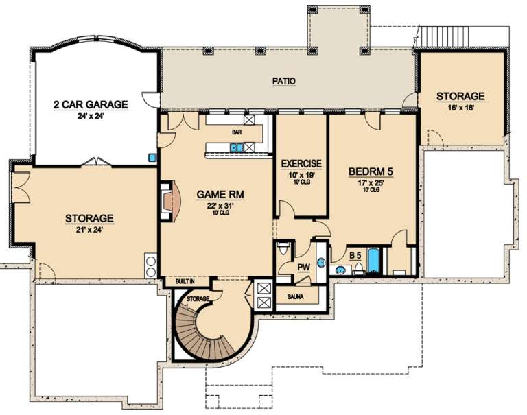 House Plan House Plan #16525 Drawing 3
