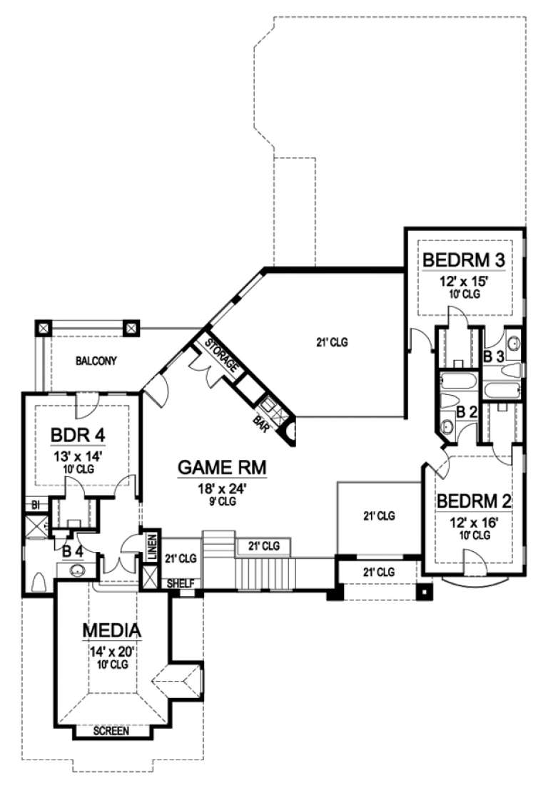 House Plan House Plan #16528 Drawing 2