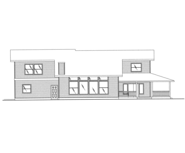Country House Plan #039-00323 Elevation Photo