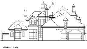 European House Plan #5445-00196 Additional Photo