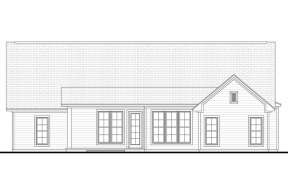 Ranch House Plan #041-00091 Elevation Photo