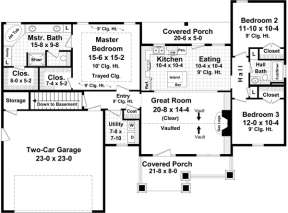Main Floor for House Plan #348-00232