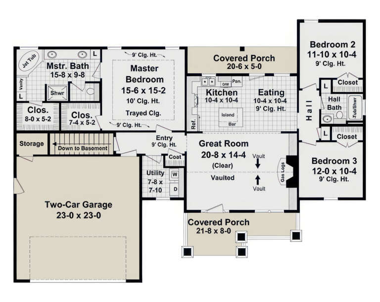 House Plan House Plan #16539 Drawing 1