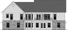 Craftsman House Plan #348-00234 Elevation Photo