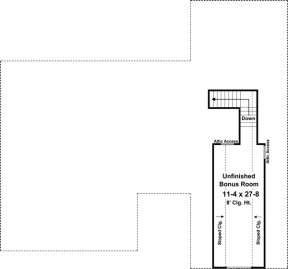 Bonus Room for House Plan #348-00234