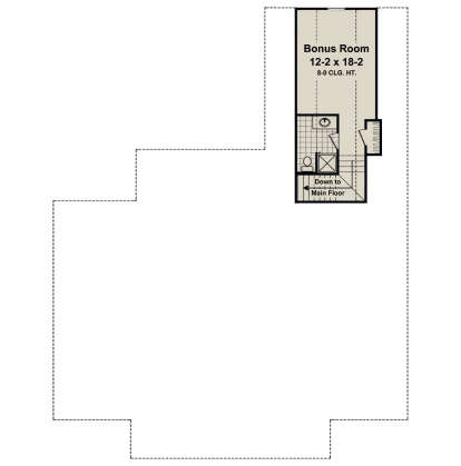 Bonus Room for House Plan #348-00236