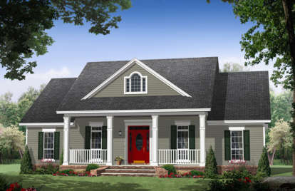 3 Bed, 2 Bath, 1951 Square Foot House Plan - #348-00237