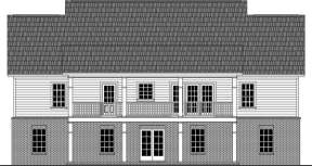 Country House Plan #348-00237 Elevation Photo